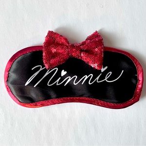 NWOT Disney Minnie Mouse Satin Eye Sleep Mask